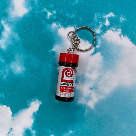 Lawry’s Seasoning Keychain | Handmade | Mini Brands | Quirky | Fun | NWOT - Picture 6 of 15